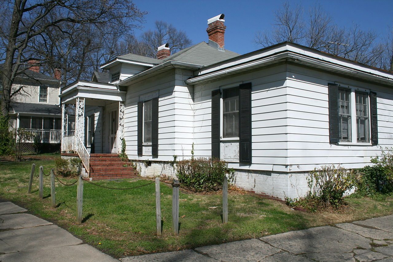 The house in Durham where the "Duke Lacrosse" incident took place. 